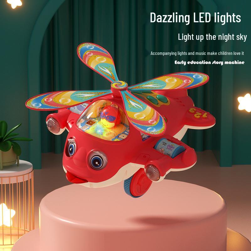 Kinder Flugzeug Lauflernhilfe & Geschichten-Buggy Spielzeug