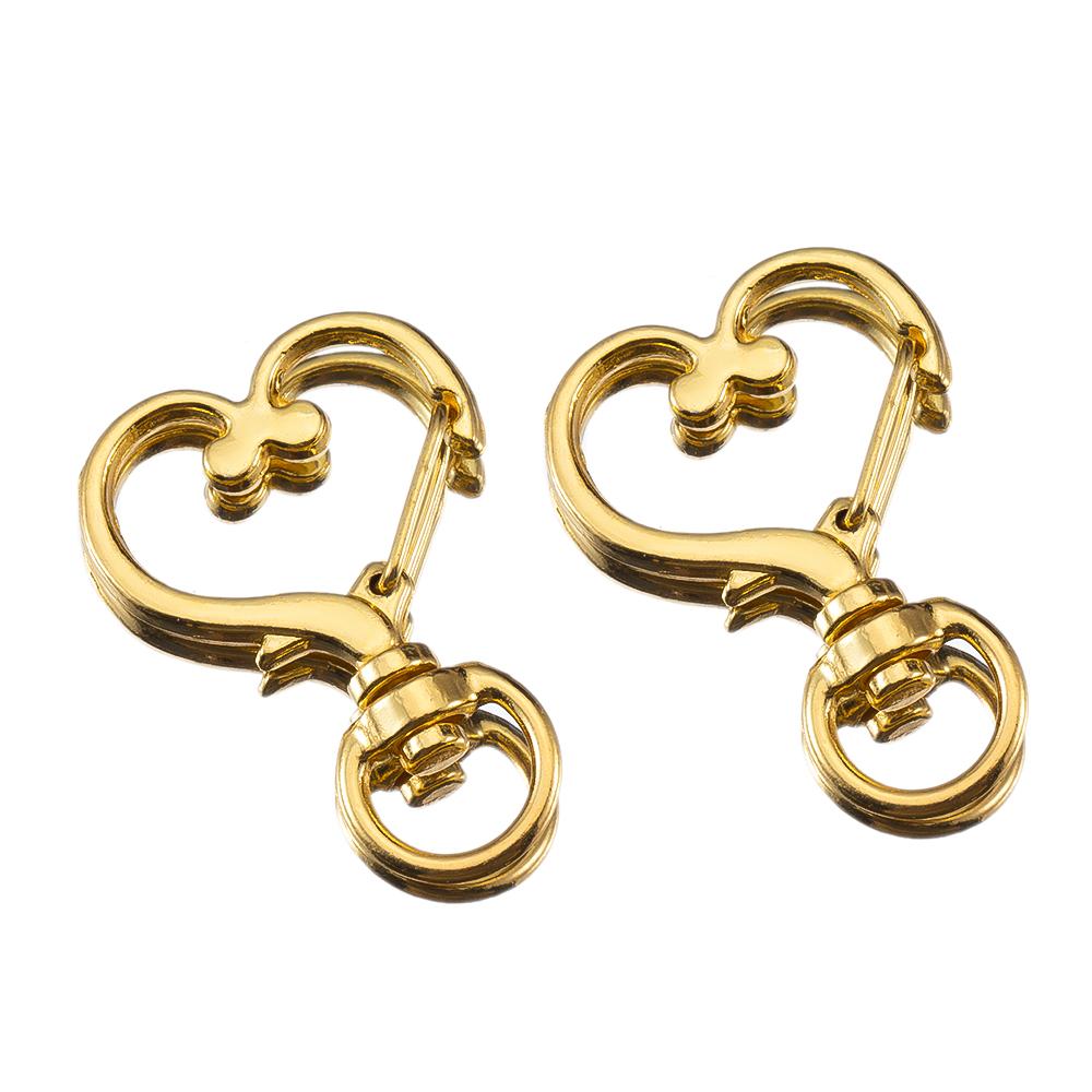 5pcs Pet Dog Buckles Connector Openable Metal Sping Clasp Star Heart Cat Flower Ring Carabiner Keychain Bag DIY Jewelry Findings