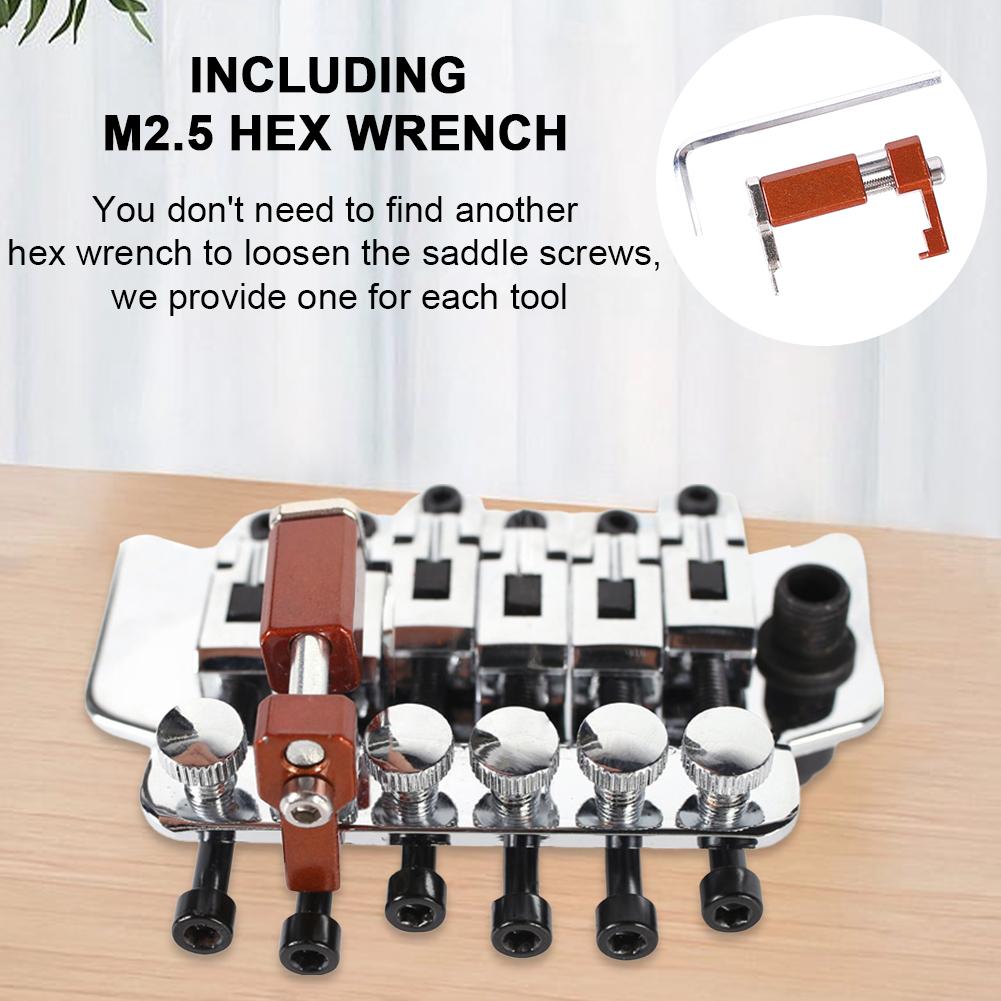 Intonation Adjuster High Quality Guitar Bridge Intonation Tool for Floyd Rose Tremolo Electric Guitar