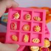 Miniature Grid Mold For Tiny Food Crafts Food Grade Silicone Tray Mold Easy To Use DIY Mini Display Stand Accessories