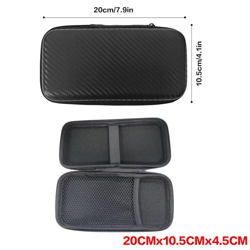 Car Repair Tool Kit Storage Bag Car Terminal Removal Organizer Bag Multiple Sizes Carbon Fiber Pattern With Zipper Tool Storage