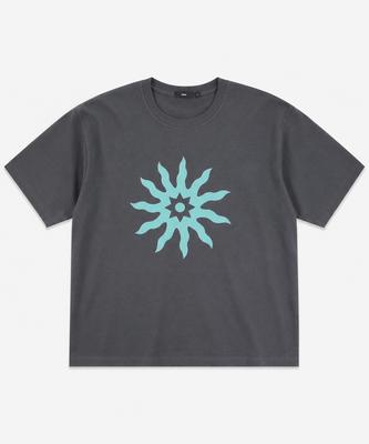 Ousa Solar Bloom Printed Short Sleeve T-Shirt 7 Colors