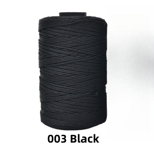 1.5mm 200m Καλοκαιρινό Ελαφρύ Παγωμένο Βαμβακερό Μετάξι Νήμα Κροσέ Για DIY Χειροτεχνίες Τσάντα Καπέλο Παπούτσια Πολυπροπυλένιο Νήμα Νήμα Κροσέ Κορδόνι