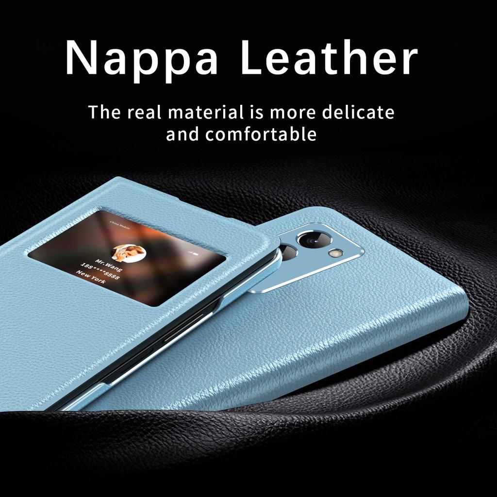 For Samsung Z Fold4 5g Anti -Slip Full Protection Litchi Leather Case For Samsung Galaxy Z Fold4 Fold 4 Fold3 Fold2 Fold 2 3