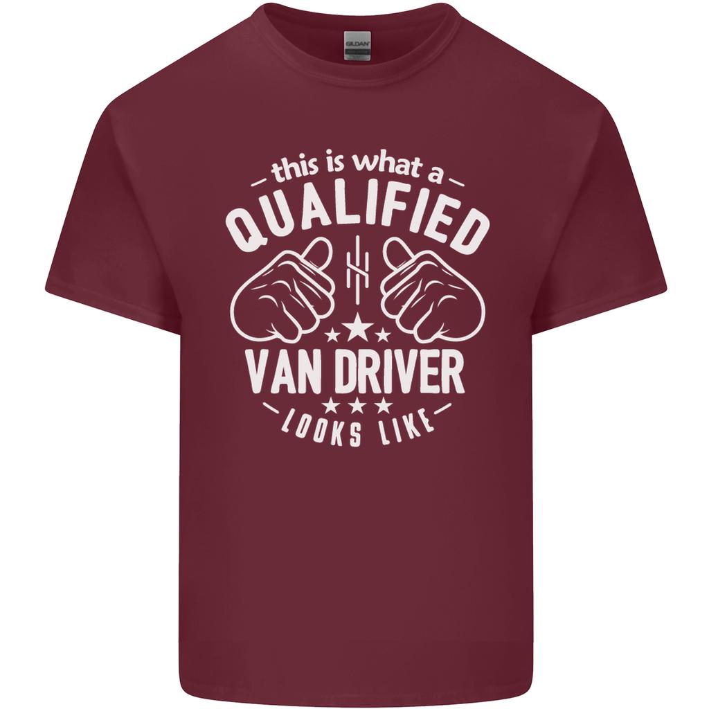 A Qualified Van Driver Looks Like Unisexs Light Cotton Tshirt