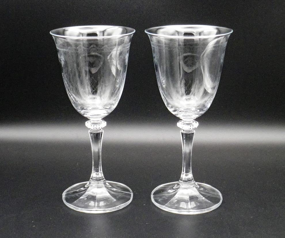 Bohemian Glass Grace Wine Glass Set of 2 (SVL-950-2)