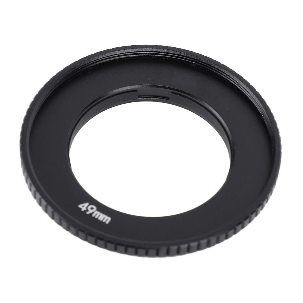 Action Camera Filter Adapter Ring Aluminum Alloy 49MM Lens Adapter Ring for Action4