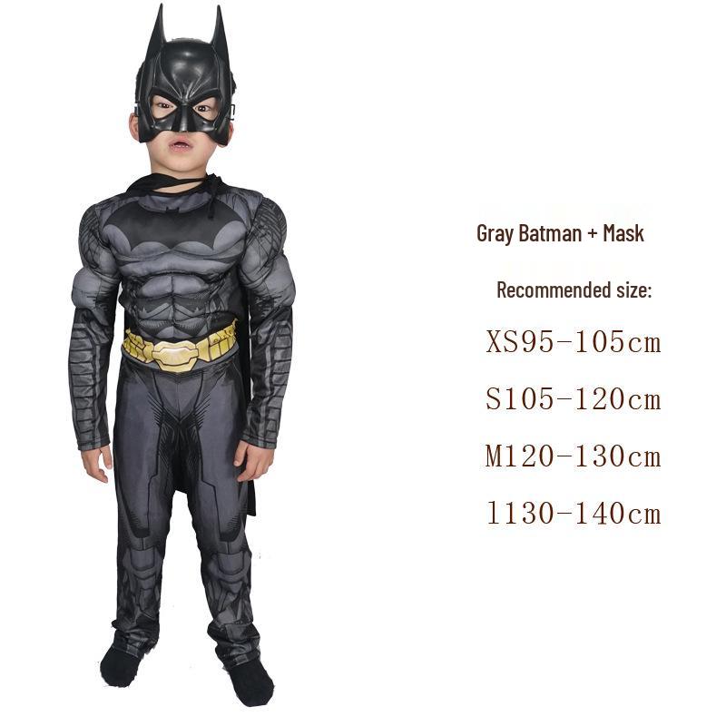 Halloween Batman Kids' Muscle Costume