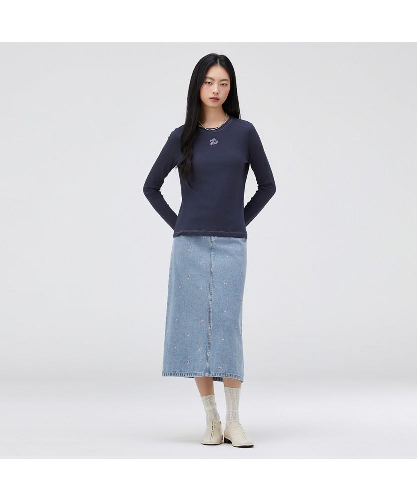 THURSDAY ISLAND Gailupa Color Block T-Shirt_T262Mts144W