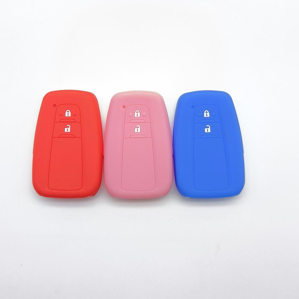 Toyota Two-Button Key Soft Silicone Case for Camry, RAV4, Corolla, Levin, Velanda