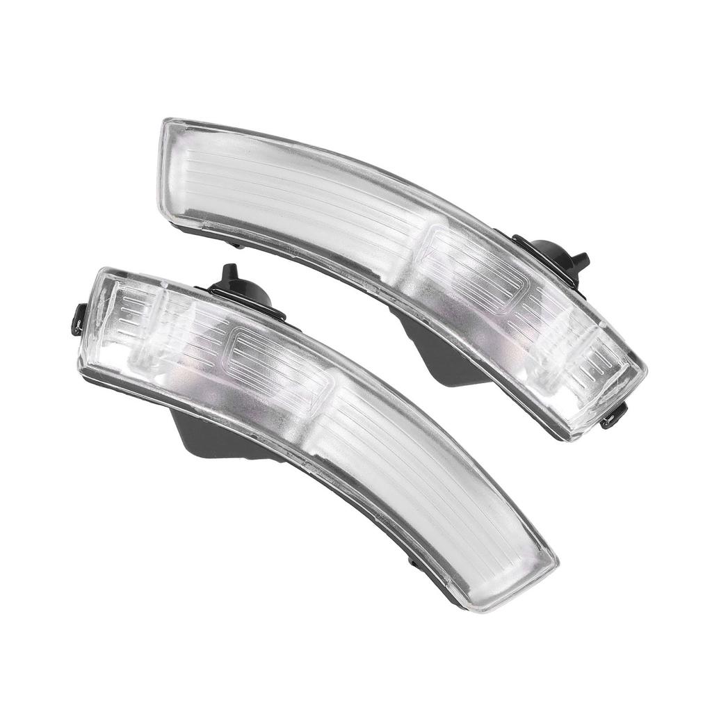 Pair of Rearview Wing Mirror Indicator Lens Turn Signal Light Cover 1538488 Fit for Ford Focus
