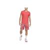 Nike Court Dri-FIT ADV Slam Logo Print Crew Neck Short Sleeve T-Shirt Men Tops Red DX5523-850