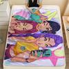 1pz Coperta in Flanella con Stampa Kpop Demon Hunters, Alta Qualità, Per Tutte le Stagioni, Decorazione per la Casa, Calore e Comfort, Perfetta per Regali di Natale