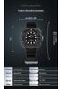 OFNS Quartz Luminous Silicone Strap Waterproof Sports Watch - Unisex Trendy & Simple Design