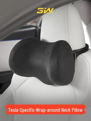 3W Adjustable Memory Foam Neck Pillow for Tesla Model Y & 3 Refreshed Version