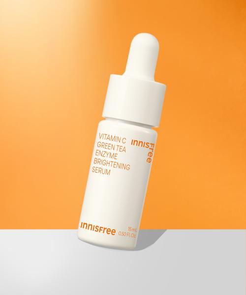 Innisfree Vita C Green Tea Enzyme Spot Toning Serum 15mL (Small Size) FREE