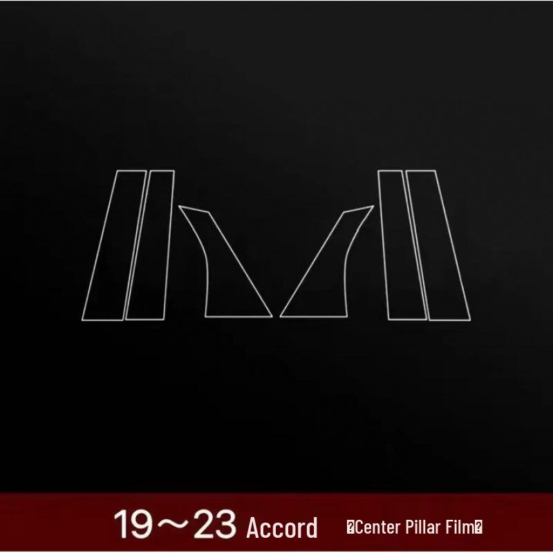 Honda Accord 19-25 Center Console TPU Screen Film for Dashboard Modification