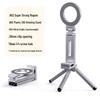 Portable Rotatable Aluminum Alloy Travel Stand for Airplane and Train Desks