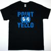 Yello Point Black T-Shirt Electronic Synth Pop Band Tee