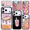 Hülle Case für iPhone 17 Air 16 Pro Max 15 Plus 11 13 Mini 14 12 Rückseite Handyhülle Charli Damelio Donut