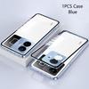 Luxury Case For Realme GT Neo 5 Case For Realme GT3 5G Capa Aluminium Alloy Metal Frame Bumper Tempered Glass Camera 360 Cover