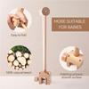 Wooden Arched Crib Mobile Arm & Mosquito Net Hanger - Newborn Soothing Accessory