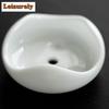 Exquisite Ice Seed Jade White Porcelain Petal Tea Separator Infusor Tea Strainer Tea Brewing Tea Filter Tea Ceremony Decoration