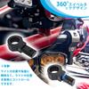 NORTHYUN Motorcycle Stay, Pipe Bracket, 0.75 /1/1.25 inch (20 mm to 31 mm) Diameter,