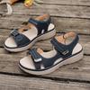 Large-sized Shoes Thick-soled Casual Sandals Velcro Sandals Women's Shoes