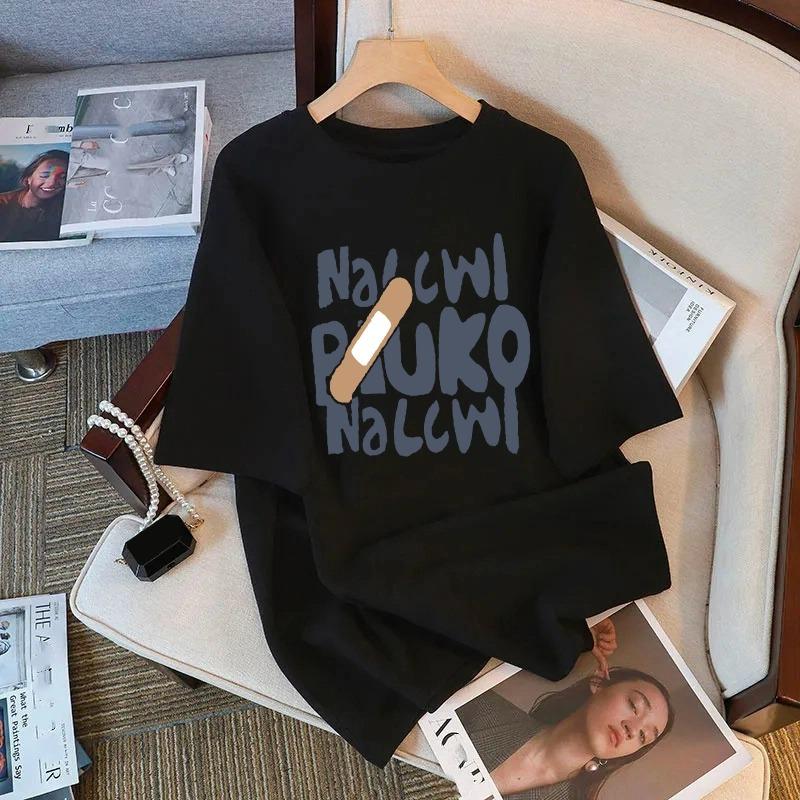 Summer Kids Adult Fashion Print Short Sleeve T-Shirt Outdoor Casual O-Neck Oversized Women's Tees Top Girl Clothing