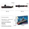 Nuclear Submarine Compatible Building Blocks Playset for Kids
