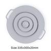 30cm Silicone Pot Lid Anti-Splash Anti-overflow Lid Reusable Spill Stopper Cover  Kitchen Gadgets