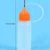 Precision Tip Applicator Bottle 10ml 4 Needle Tip Squeeze Bottles and 10 Tips for Acrylic Painting, DIY Quilling and Paper Craft