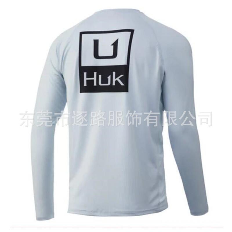 Mens Quick-Dry UV Protection Fishing Shirt Long Sleeve Breathable Bamboo Fiber Outdoor Sport Top Summer