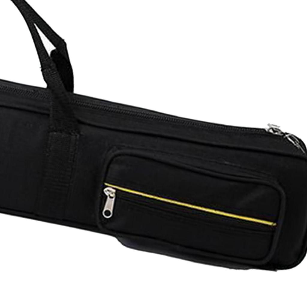 Billiards Pool Case Pool Cue Bag 1/2 Cue Case Protector Oxford Cloth Carrier Billiard Rod Storage Bag Pool Cue Storage Pouch