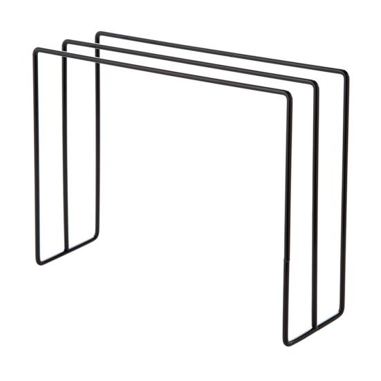 

Прочный железный держатель для полотенец для ванной комнаты, органайзер, стеллаж для хранения, кухонные принадлежности чёрный