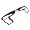 Pair Front Bumper Fog Light Cover Bezel Black Trim Fits Ford Explorer 2018-2020 Car Accessories