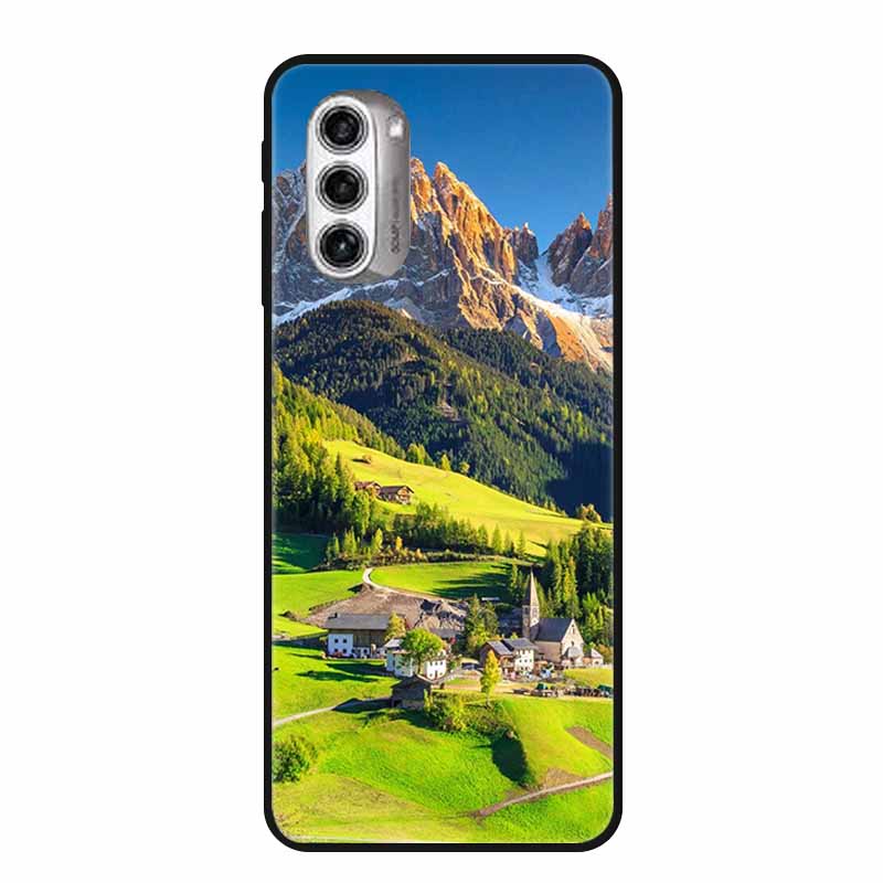 

For Moto G52j 5G Case Luxury TPU Soft Silicone Back Cover Phone Cases for Motorola Moto G52J 5G Coque Shockproof Cartoon Capa Moto G52j 5G