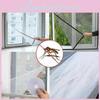 Premium Window Mesh Door Curtain With Self-adhesive Net Guard For Mosquitoes And Bugs