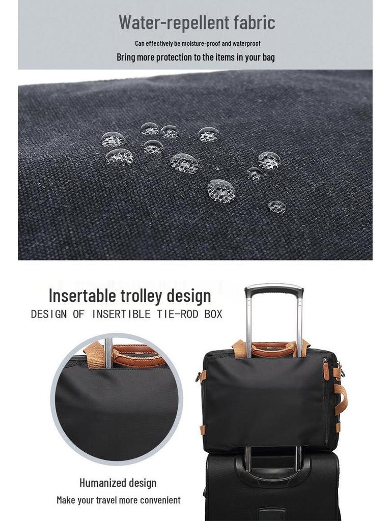 High-End Herren Multifunktions-Laptop-Rucksack - Große Kapazität für Business & Reise