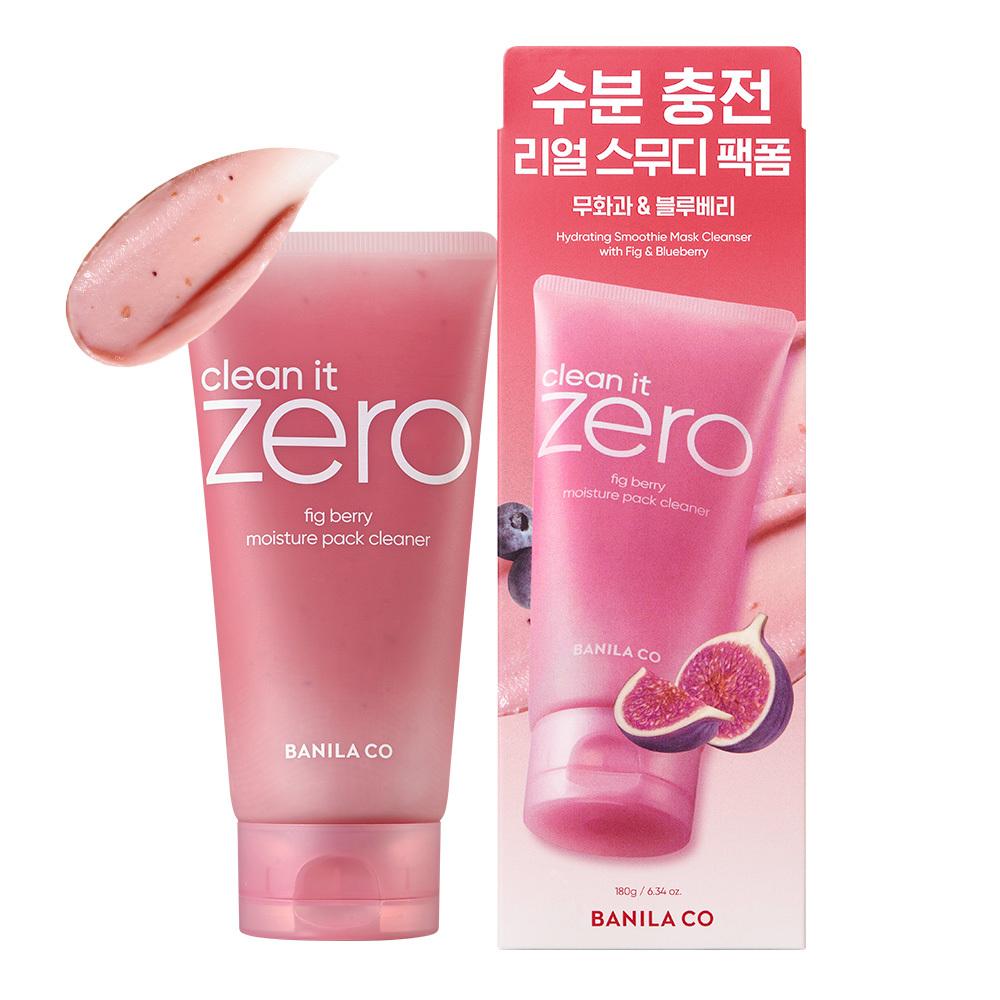BANILA CO Clean It Zero Smoothie Pack Cleanser (2 Flavors) (Kiwi Kale/Fig Berry)