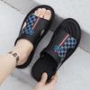 Men's One Word Sandals Retro Trendy Outerwear Cool Trailer Outdoor Leisure Sports Beach Shoes