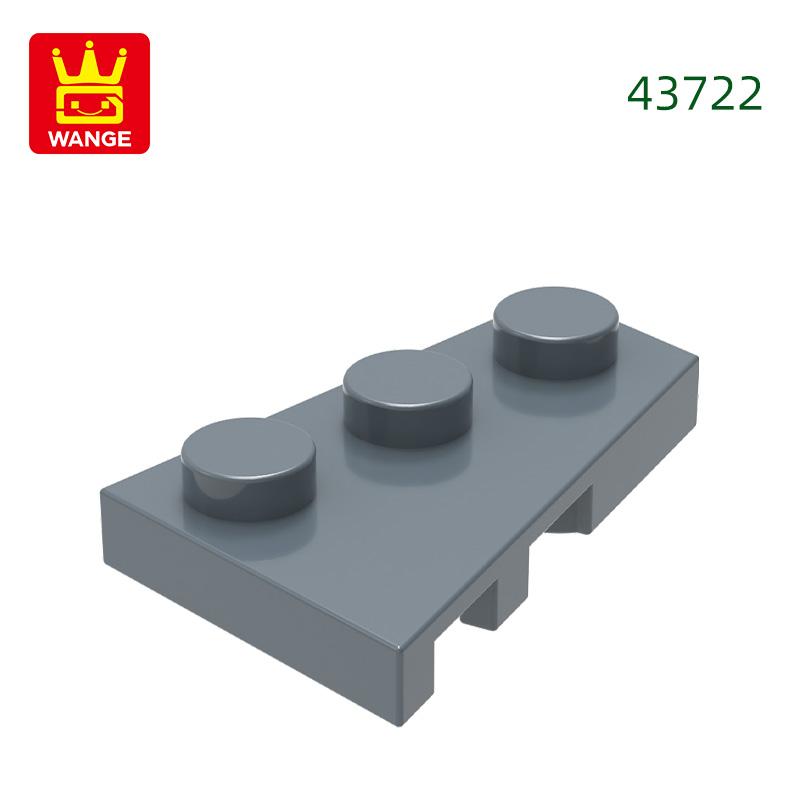 158Pcs/lot 43723 2x3 Right Wedge Plate Construction Bricks MOC Accessories Works With Featuring Blocks Kids Playthings Gift Idea Box