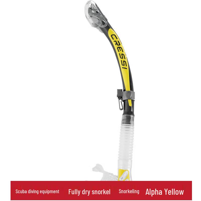 Cressi Alpha Full Dry Snorkel