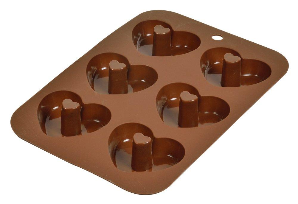 

Pearl Metal Raffine Silicone Donut Mold Heart D-6247
