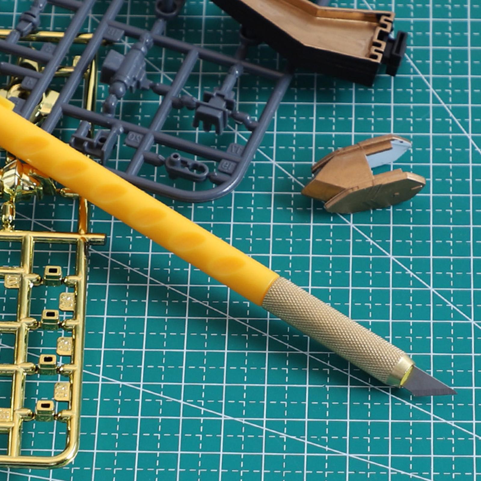 

Ремесленный нож с 5 шт., нож из углеродистой стали для изготовления моделей, скальпели, нож для хобби, точный резак