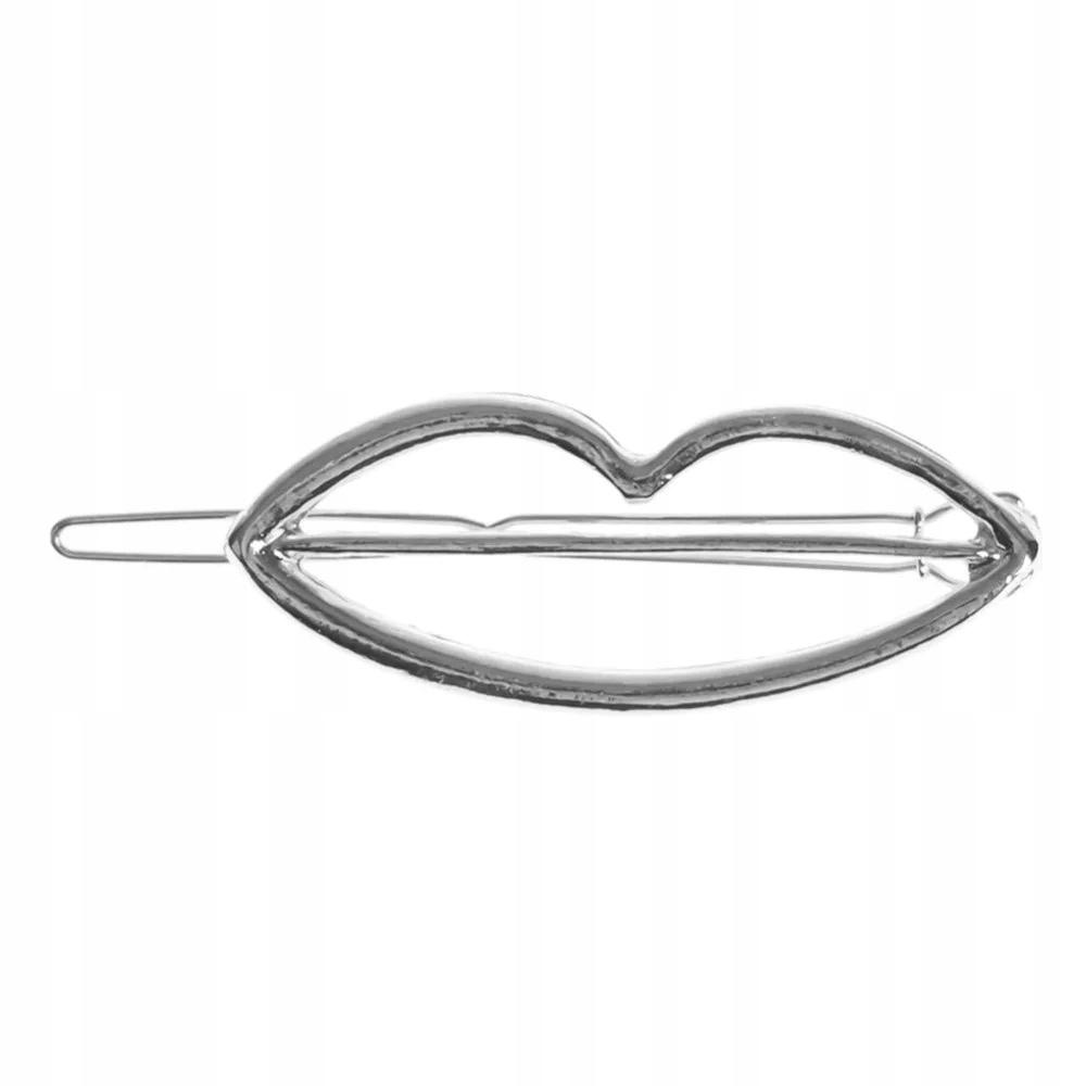 Hair Clip Metal Silver Steel Beautiful Z01