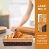 25 Pcs French Bread Pan Cake Tray Toast Baking Pans Bakeware Paper Loaf Roasting