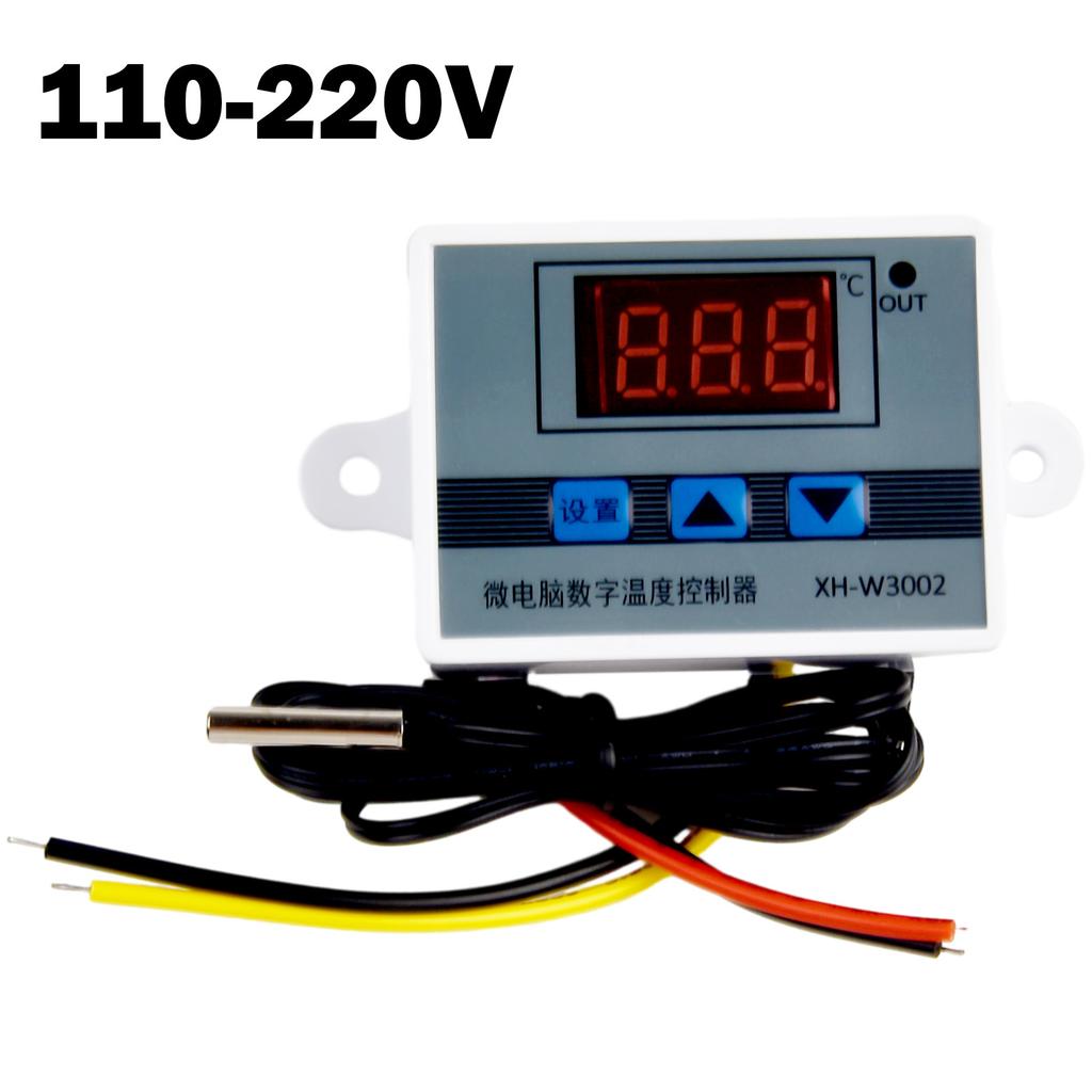 12V 24V 220V Digital Temperature Controller with LCD for Precise Temperature Management In Heating and Cooling