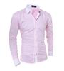 Herren Slim Fit Color Block Quadratischer Ausschnitt Langarmshirt 2024